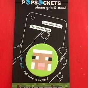 Minecraft pop socket